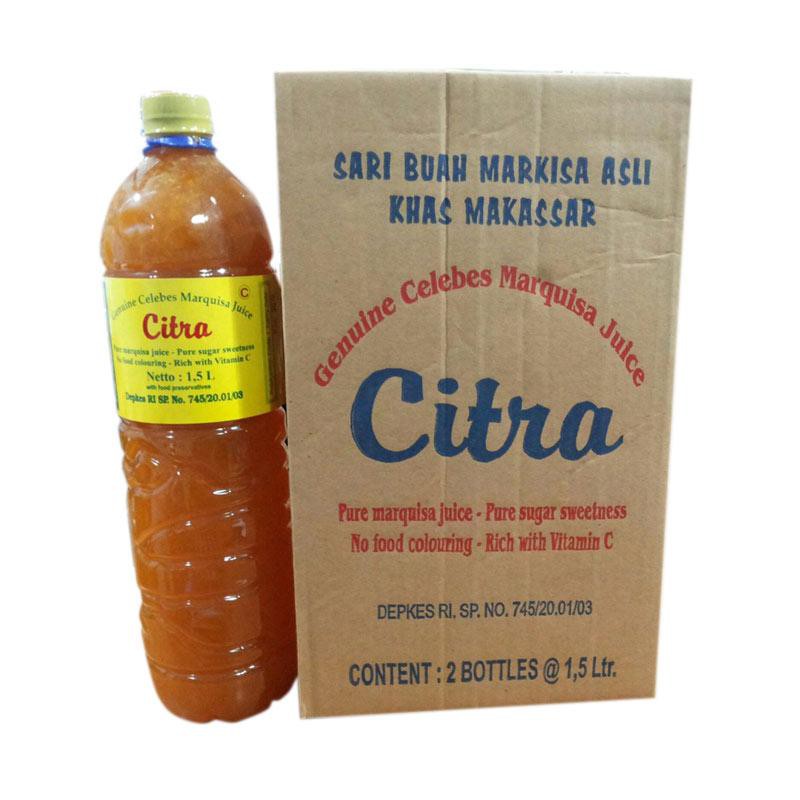 

1 botol syrup markisa cap CITRA 1500 ml (1.5 liter)