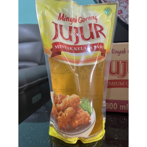 

Minyak Goreng JUJUR kemasan @ 1 liter isi 12 pouch
