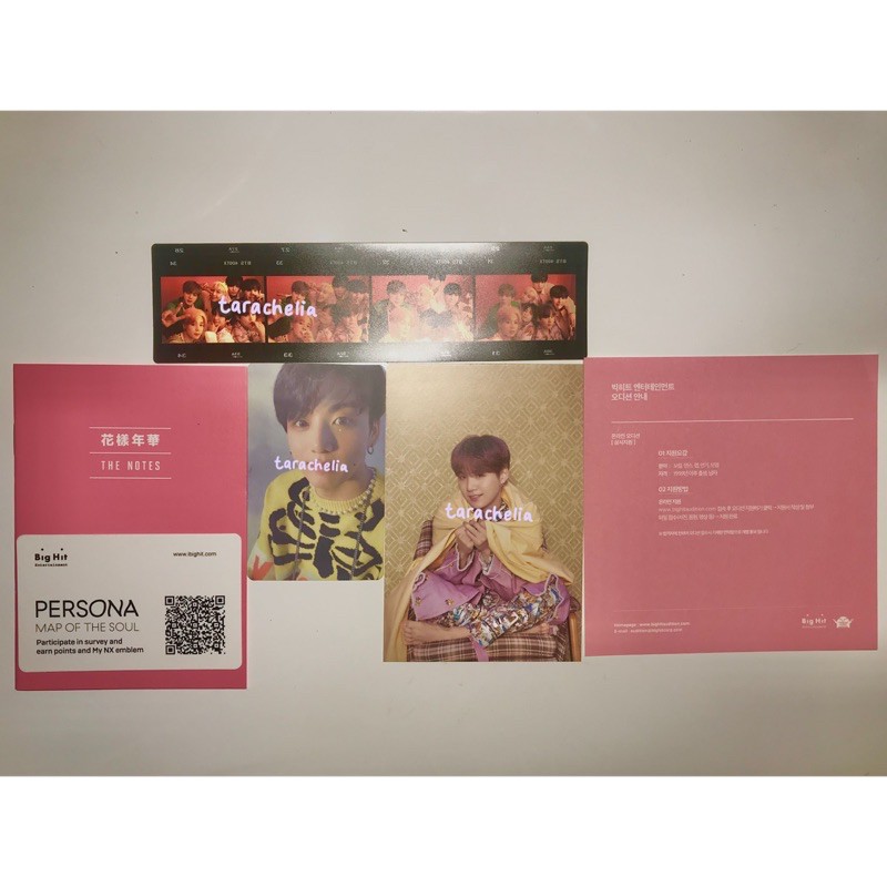 BTS ALBUM PERSONA VER 4 PC JUNGKOOK