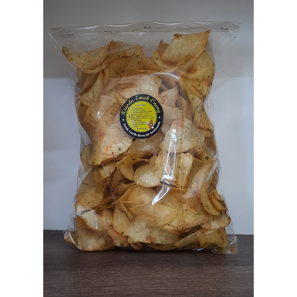 

Kripda Emak Oneng Daun Jeruk 500gr PEDAS