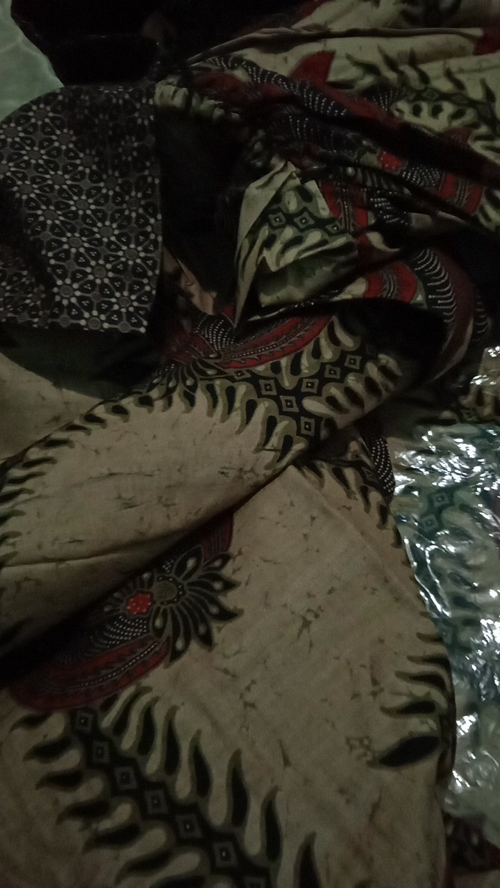 Batik Couple Keluarga - Sania Ruffle Batik Couple Garansi Termurah Shopee- Couple Set Family Asyanti