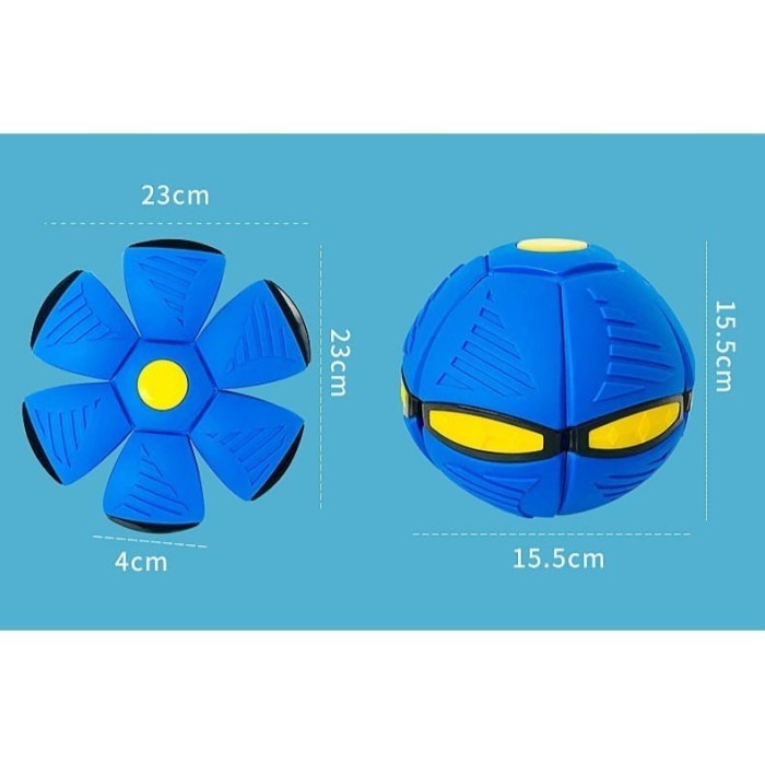 Mainan UFO Magic Bola Terbang Berlampu Bola Berlampu Lempar Grosir