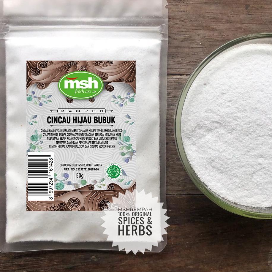 

Terkini Cincau Hijau Bubuk*