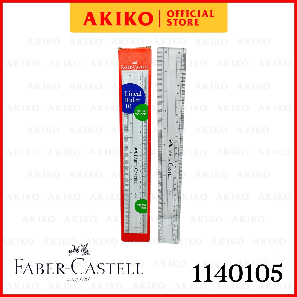 

Ruller Scale 12 Inch/30Cm Faber-Castell (Penggaris)
