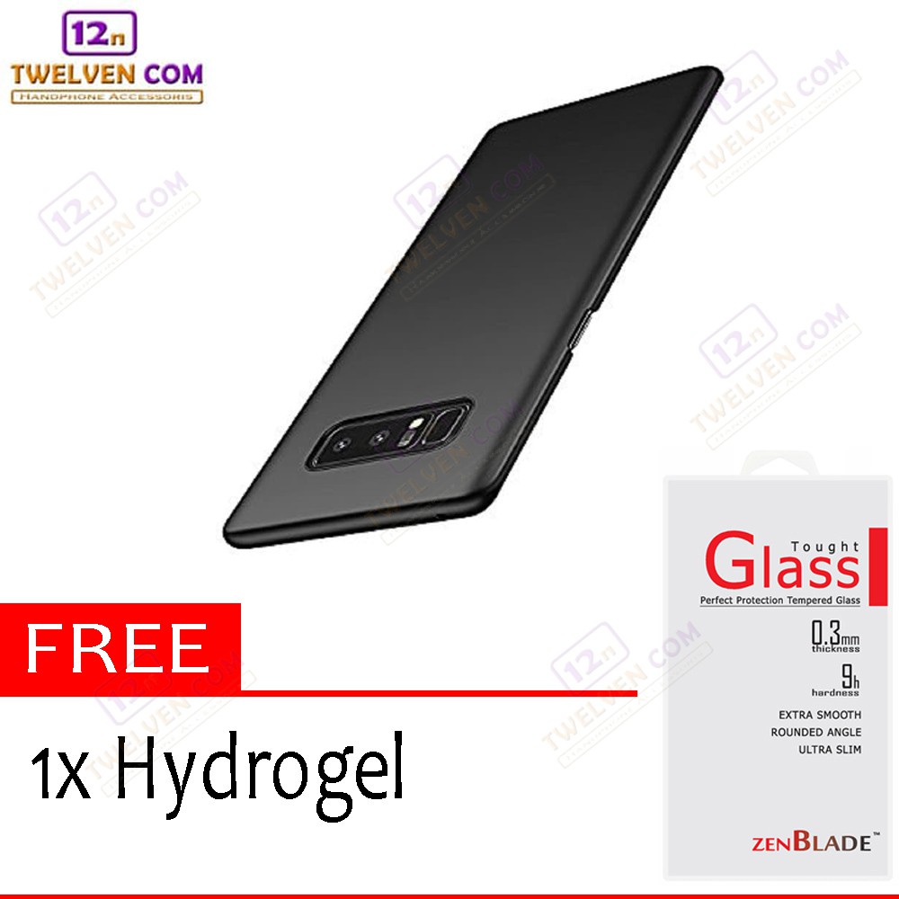 Case Slim Matte Softcase Samsung Note 8 - Free Hydrogel Antigores