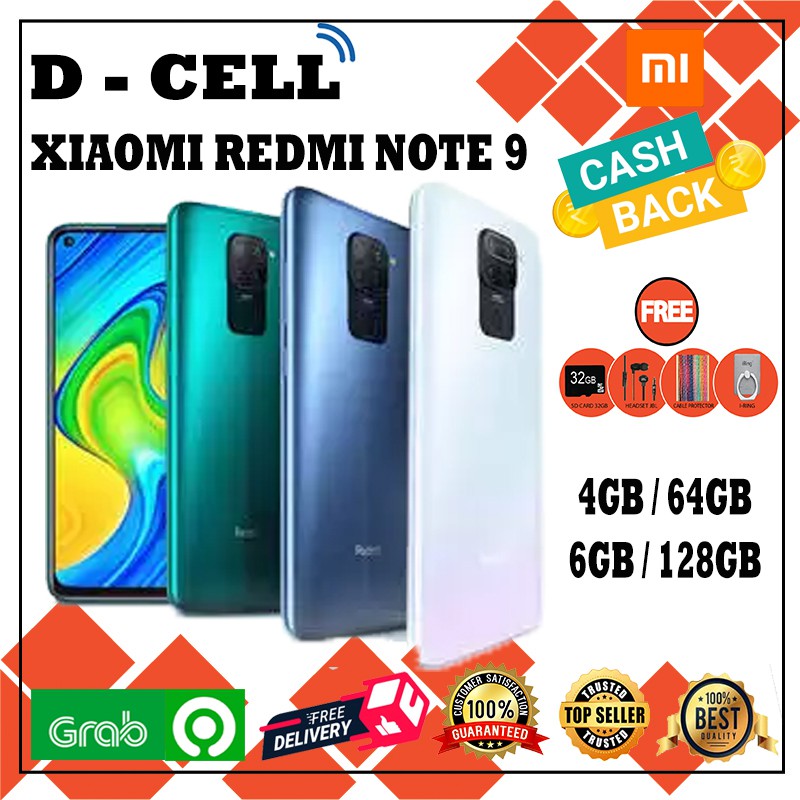 XIAOMI REDMI NOTE 9 4GB / 64GB