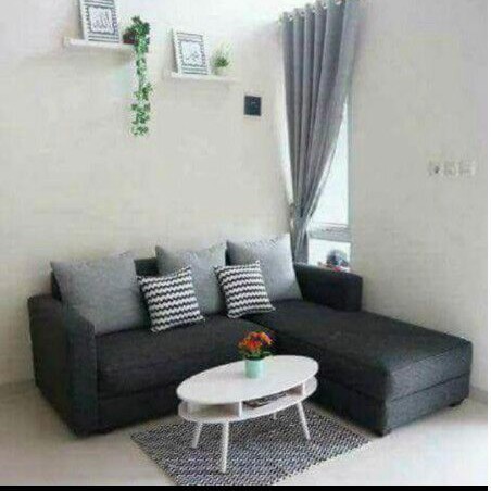SOFA L PREMIUM MEJA BULAT FALAH