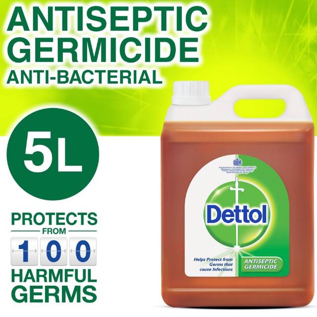 Antiseptik dettol 5lt (khusus GOSend)