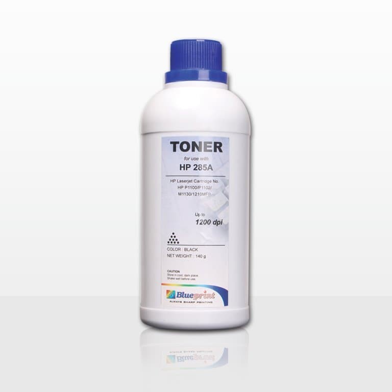 Toner Powder 140gram 85A BLUEPRINT HP LASERJET BUBUK REFFIL