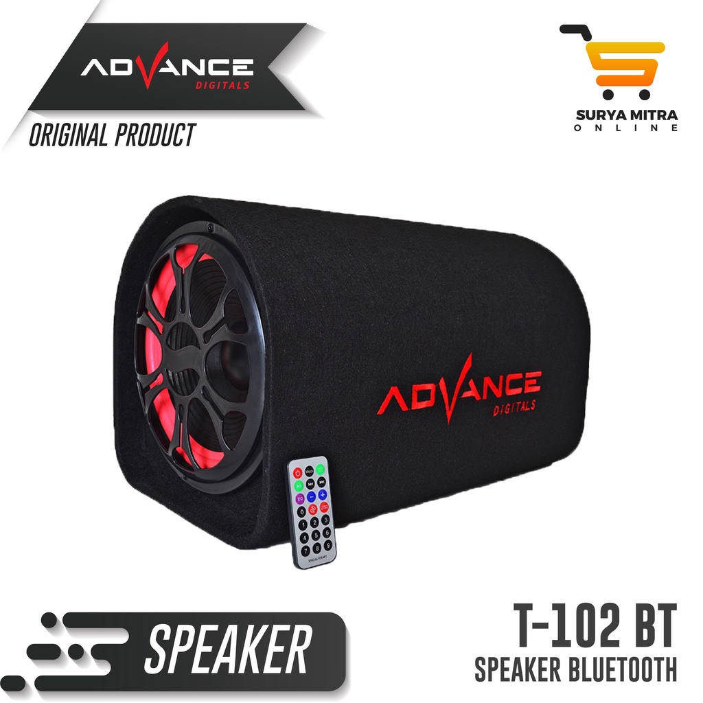 Speaker Advance T-102  T102 BT ( Subwoofer + Bluetooth + Bass )