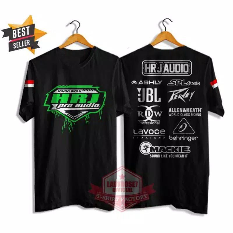 KAOS HRJ AUDIO PROFISIONAL TERBARU
