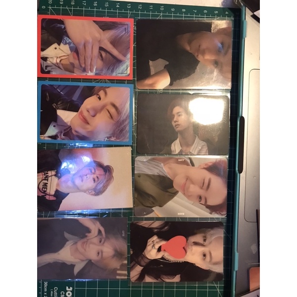 PHOTOCARD POSTCARD LENTI GOT7 MARK JB JACKSON 747 EYES ON YOU HARD SPINNING TOP PRESENT YOI AND ME D