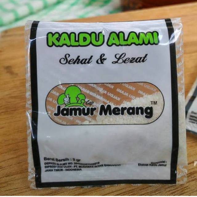 

Kaldu Alami Cap Jamur Merang