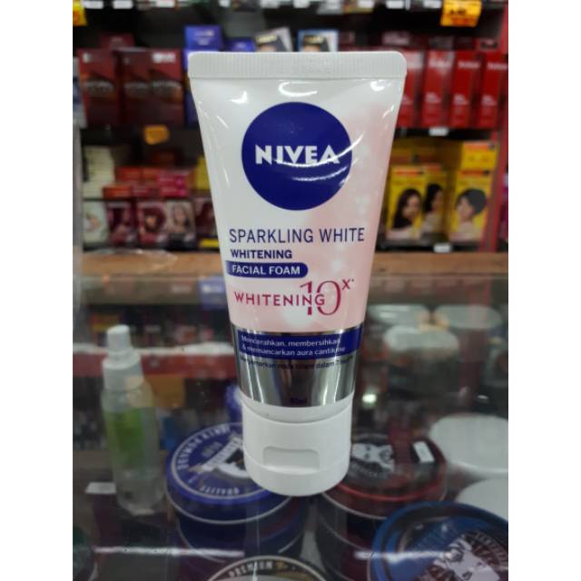 Nivea Sparkling White Facial Foam 50ml