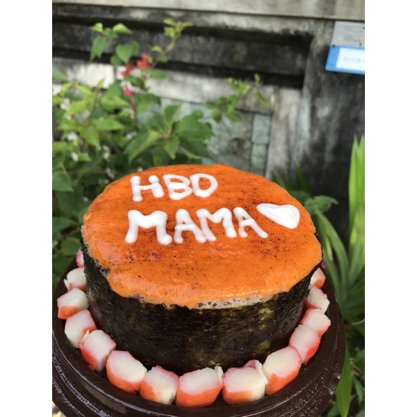 

Mentai Cake (chicken + crabs stick)