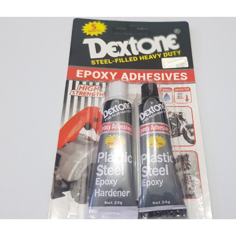Lem besi campur epoxy dextone 5menit