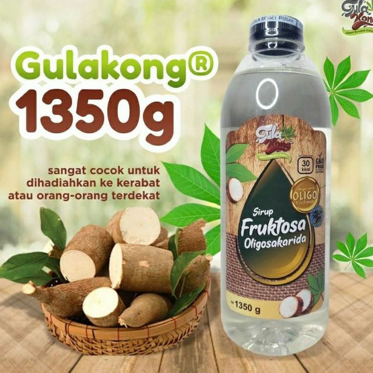 

Gulakong 1350gr - Gula Alami Rendah Kalori