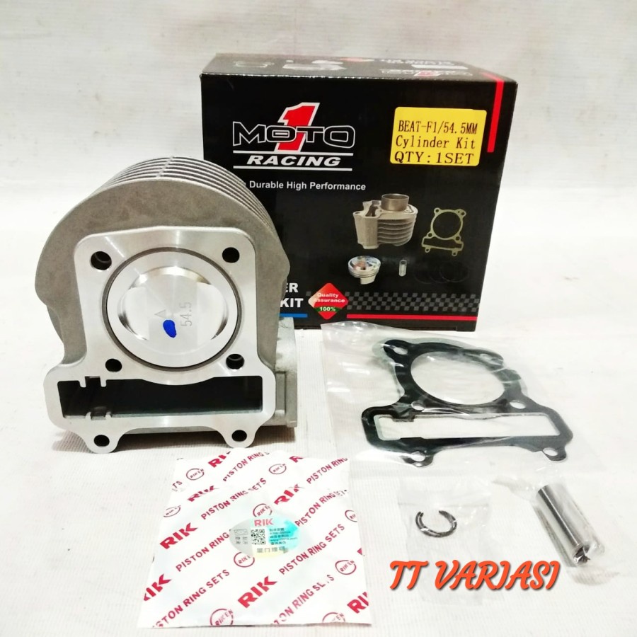 Blok Seher Set BORE UP Beat FI 54.5mm MOTO 1 Racing