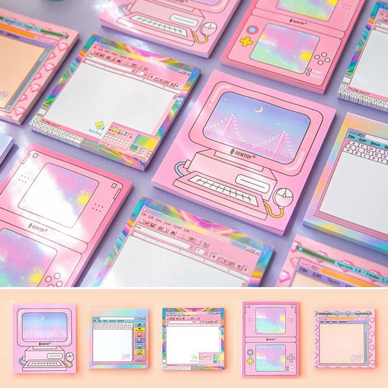 

[NEW] Bentoy Motif Komputer Catatan Tempel Memo Pad Alat Tulis Kantor Sekolah Notepad
