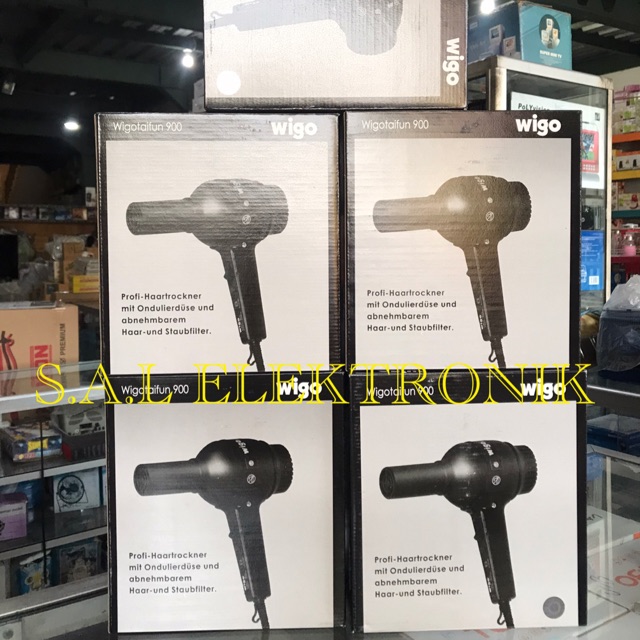 Hair Dryer Wigo Taifun 900 Pengering Rambut