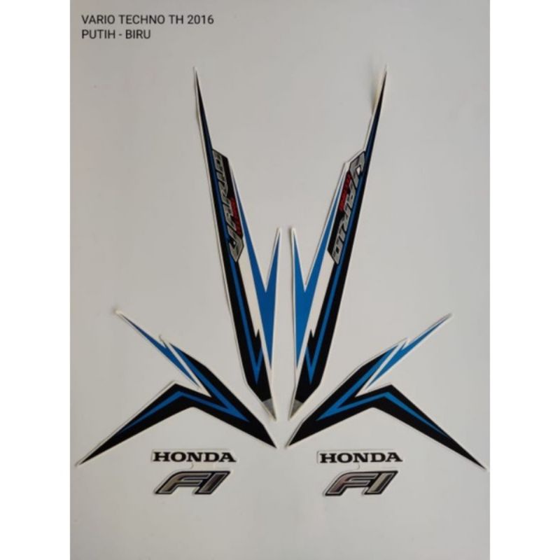 STRIPING VARIO TECHNO 2016 PUTIH BIRU