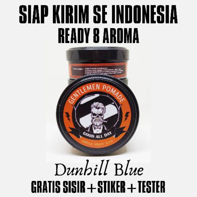 POMADE AROMA GENTLEMEN OILBASED HARGA GROSIR TERMURAH TERLARIS BUKAN POMADE WARNA