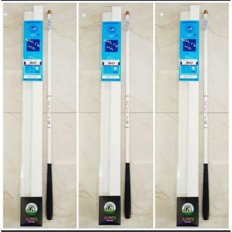 JORAN TEGEK IGURUAI WHITE KOI 360/450 SUPER HARD,PUTIH 450