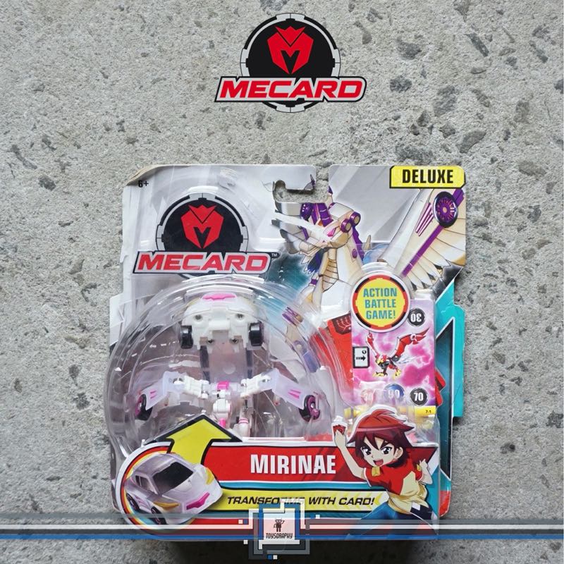 Turning Mecard Deluxe MIRINAE Mecanimals Bbasha