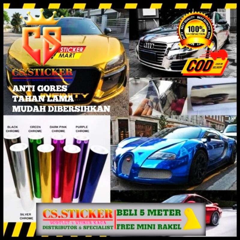 sticker stiker skotlet scotlet motor mobil crome skotlet mirorr lentur stiker motor chrome skotlit m