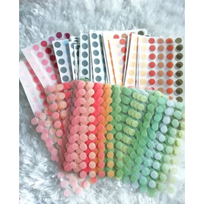 

sticker dot A jurnal scraftbook kartu ucapan