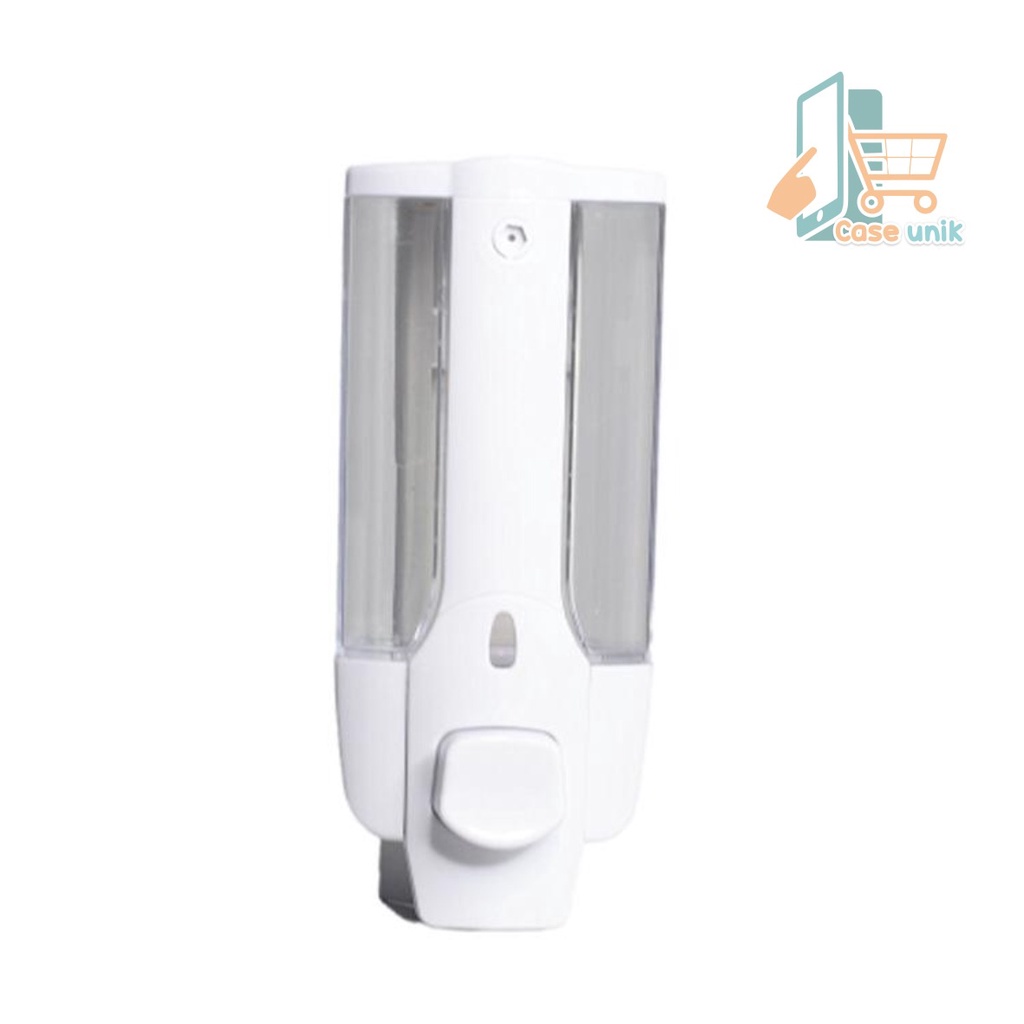 RT86 TEMPAT HAND SOAP WASHING HAND DISPENSER SABUN CAIR SINGLE KEY LOCK TUBE DOUBLE 1 TABUNG DINDING WC CS3951