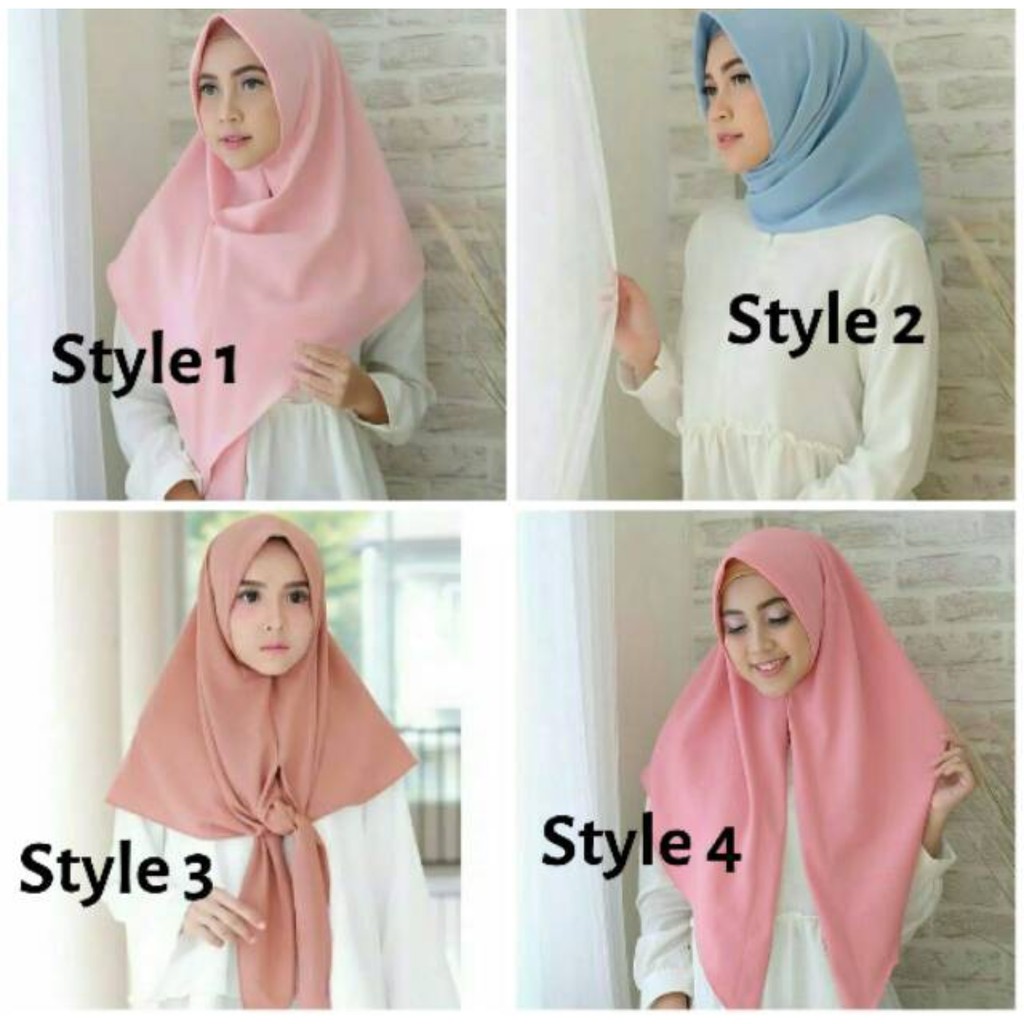 HIJAB SEGI3 INSTAN DIAMOND STRECH