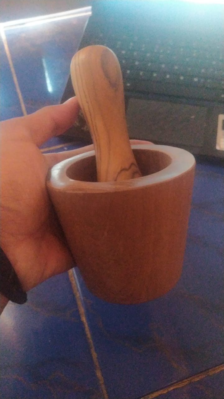 Lumpang Kayu | Tumbukan Kayu | Lumpang Kayu Kecil | Lumpang