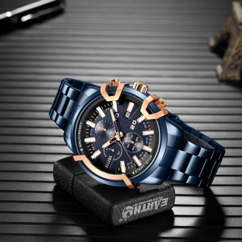 Jam Tangan Pria BELLEDA 9152/9262/9171/9286 Original Crono Aktif