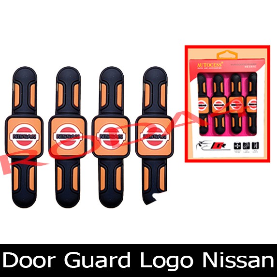 Door Guard / Pelindung Pintu Mobil Logo Nissan