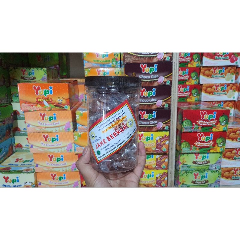 

Permen Jahe toples isi 55 pcs