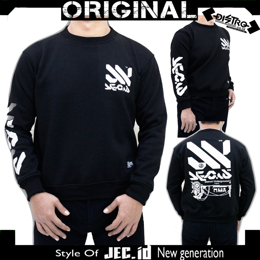 Jaket Sweater Crewneck Premium Distro JECID - Sweeter - Switer - sweatshirt - Oblong