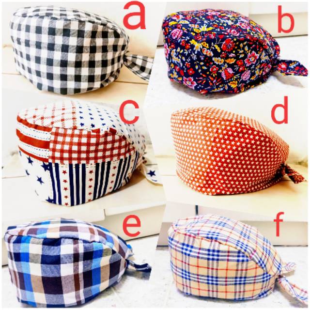 hat scrub.topi medis.perlengkapan dokter.medical cap