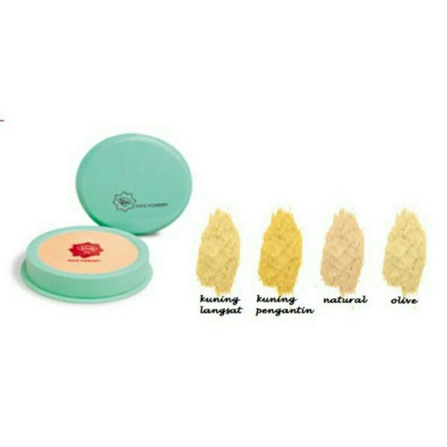 VIVA Face Powder Bedak Doos Hijau Tabur 25gr