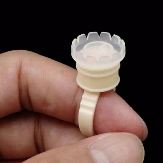 Ring glue FLOWER RUSSIAN EYELASH MAKER TEMPAT MEMBUAT RUSSIAN EYELASH EXTENSION