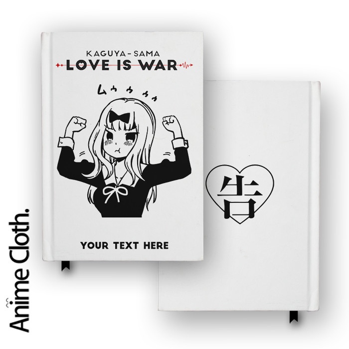 

Buku Catatan Notebook Love Is War Chika Fujiwara Diary Jurnal Custom Jurnal Diary Agenda Hardcover