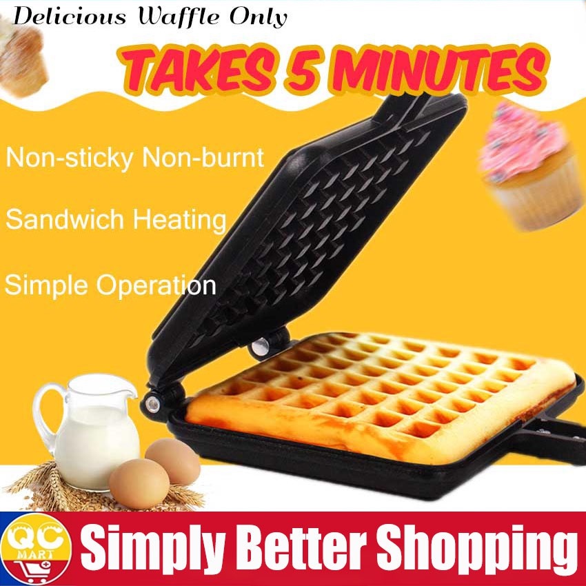 Cetakan Waffle Maker Waffle Anti Lengket Non Stick Highest Quality ( cetakan kue wafel )