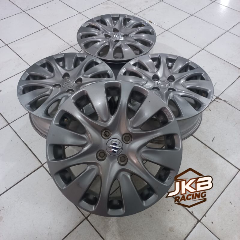 VELG MOBIL BEKAS OEM STANDAR BALENO R16 PCD 4X100 VELG ONLY