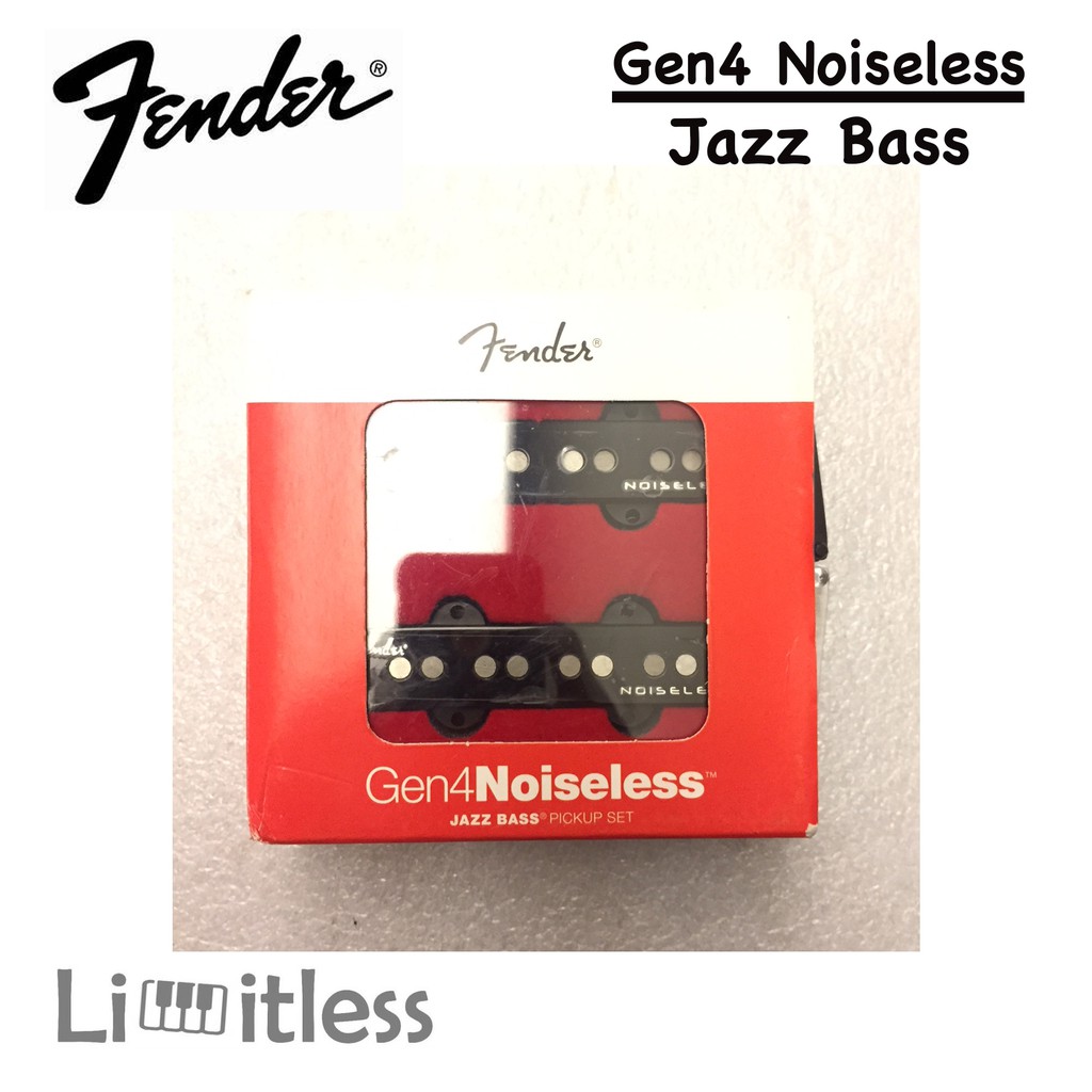 直営ストア Fender ピックアップ Gen Noiseless? Jazz Bass Pickups 