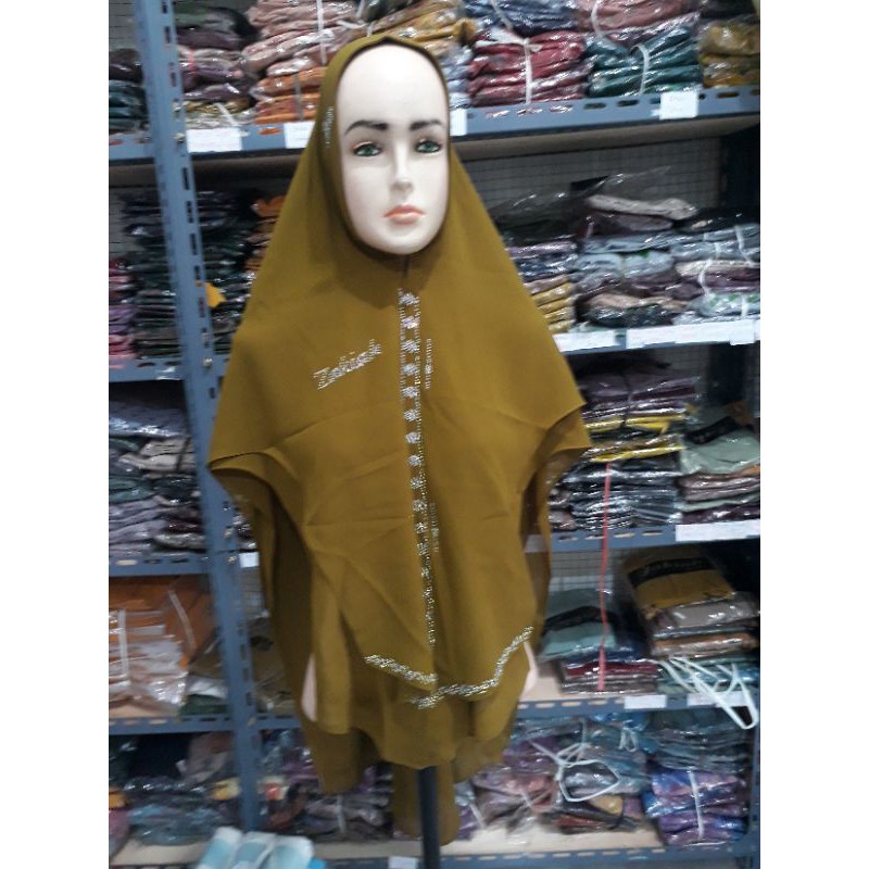 (((ORIGINAL ZAKIAH))) Khimar Ceruty TSABITA  Jumbo