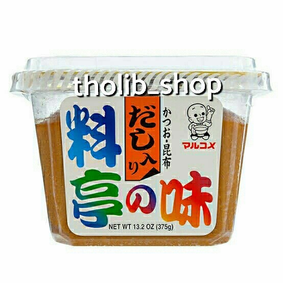 

marukome dashi iri ryoutei no aji miso japan 375 gr