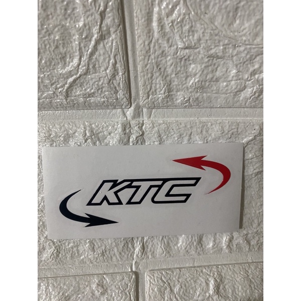 STIKER KTC RACING CUTTING