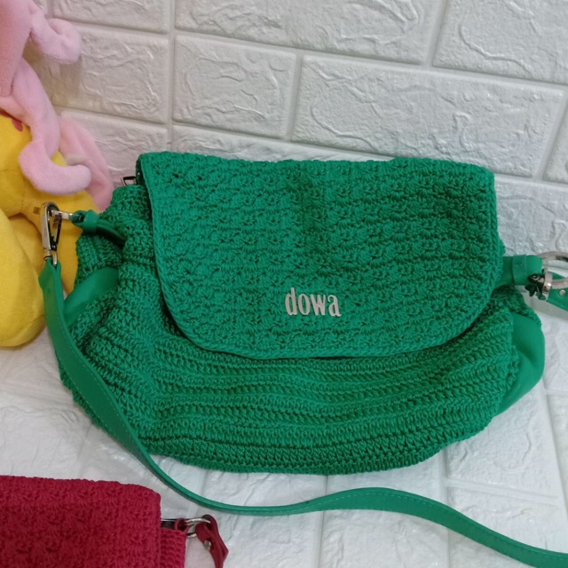 Preloved tas rajut dowa original size M