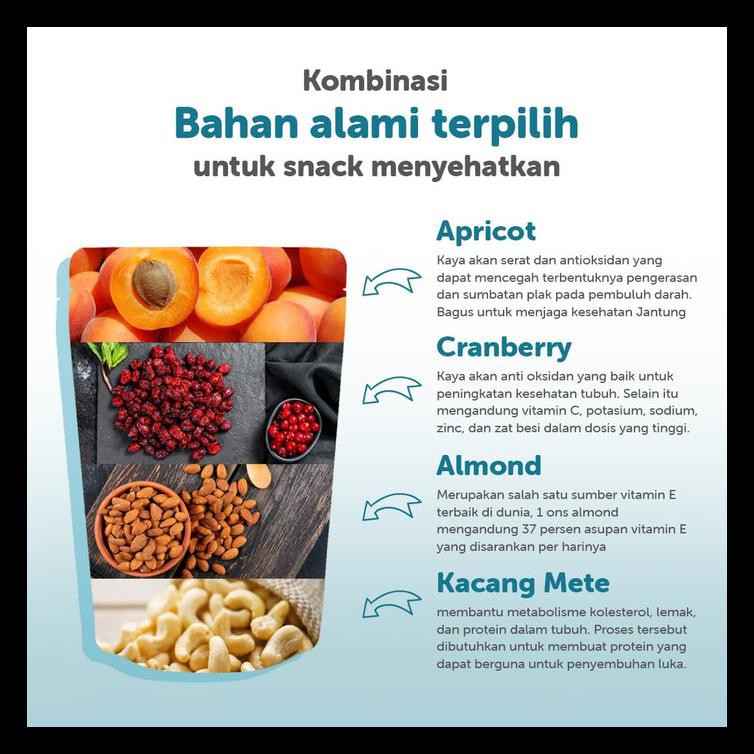 

BARU! HEALTHY SNACK MIA CHIA FRUITY MIX 1KG PALING MURAH