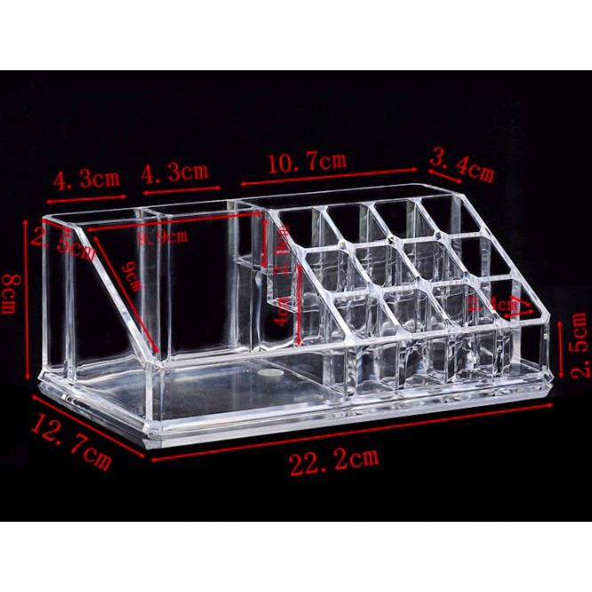 [COD] Kotak Make Up Acrylic Rak Kosmetik Organizer Rak Serbaguna Storage Box Cosmetic
